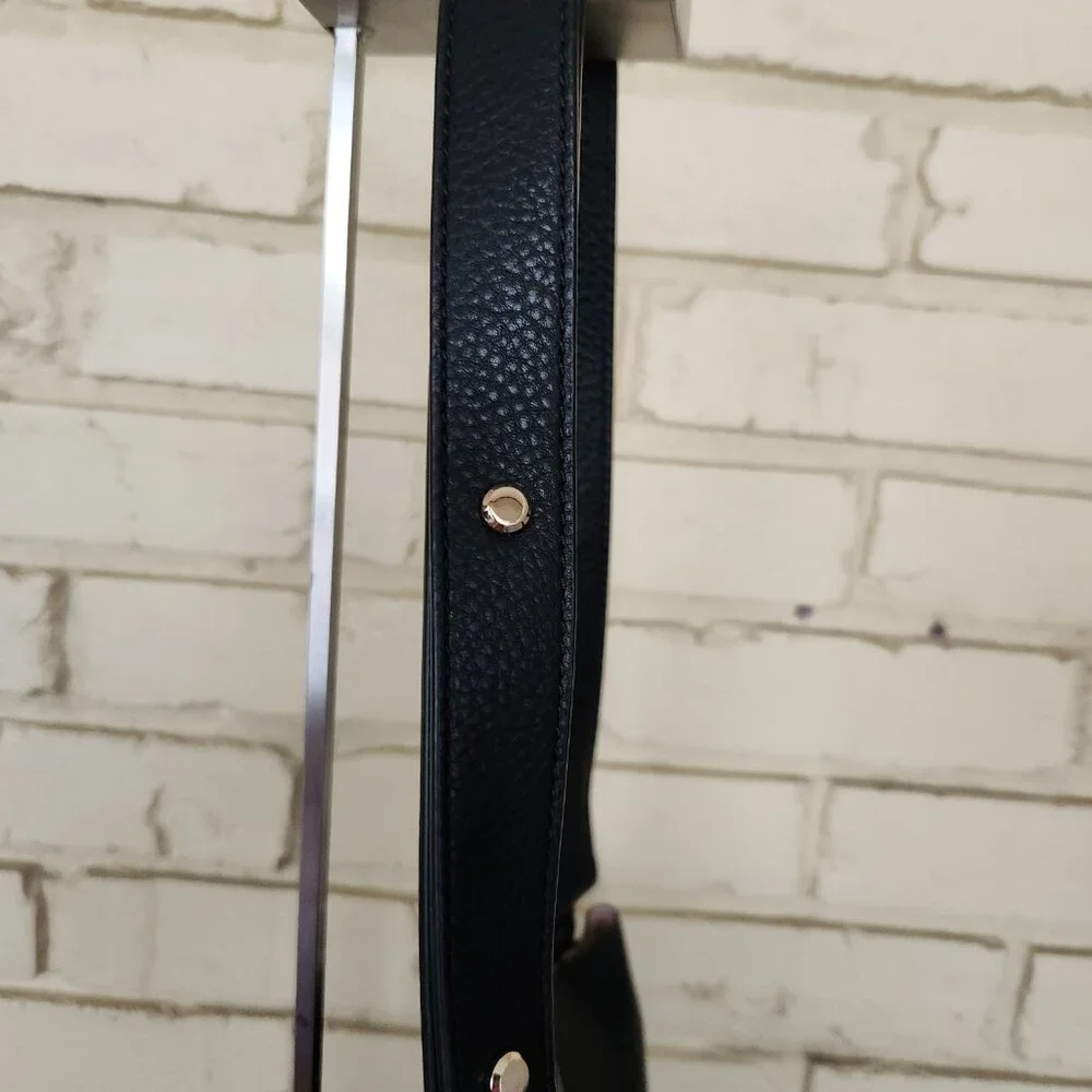 Like New Kate Spade NY Marti Black Bucket Leather Shoulder Bag - Picture 5 of 13